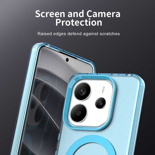 MagSafe tok Xiaomi Redmi Note 14 5G-hez, Techsuit, CandyCase, Kék
