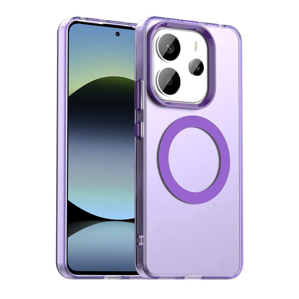 MagSafe tok Xiaomi Redmi Note 14 5G-hez, Techsuit, CandyCase, Lila