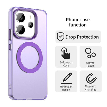 MagSafe tok Xiaomi Redmi Note 14 5G-hez, Techsuit, CandyCase, Lila