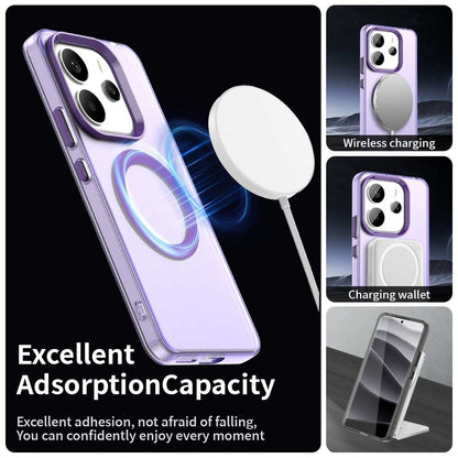 MagSafe tok Xiaomi Redmi Note 14 5G-hez, Techsuit, CandyCase, Lila