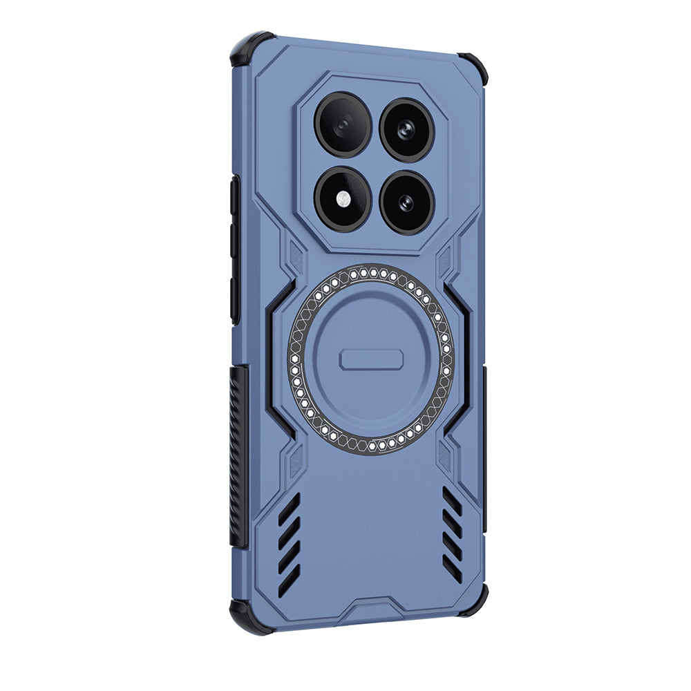 MagSafe tok Xiaomi Redmi Note 14 Pro 4G-hez, Techsuit, ArmorMag, Kék