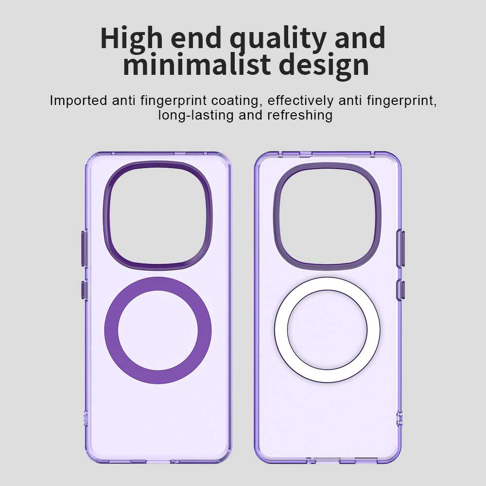 MagSafe Case for Xiaomi Redmi Note 14 Pro+ 5G, Techsuit, CandyCase, Purple