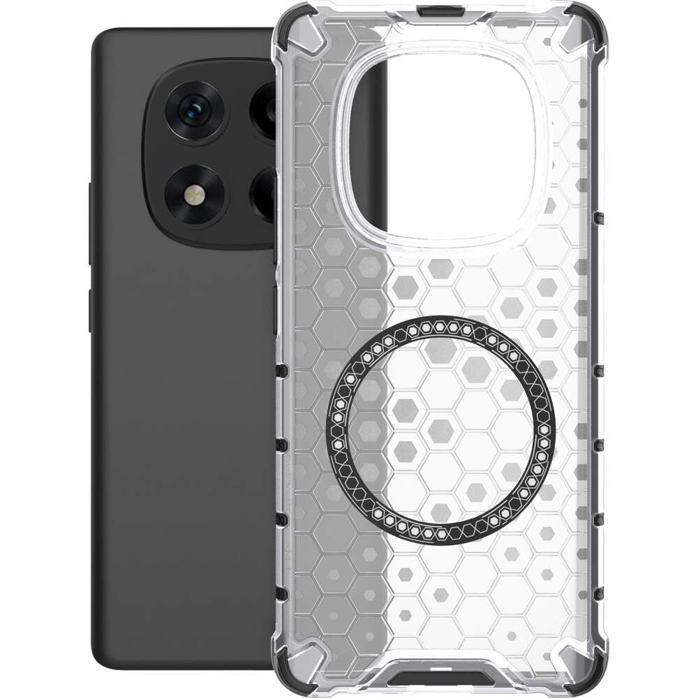 MagSafe tok Xiaomi Redmi Note 14 Pro+ 5G-hez, Techsuit, HoneyComb Shield, Fehér