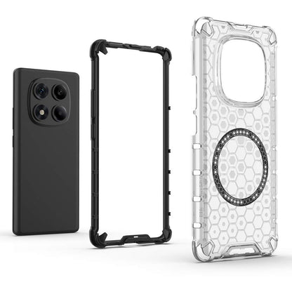 MagSafe tok Xiaomi Redmi Note 14 Pro+ 5G-hez, Techsuit, HoneyComb Shield, Fekete