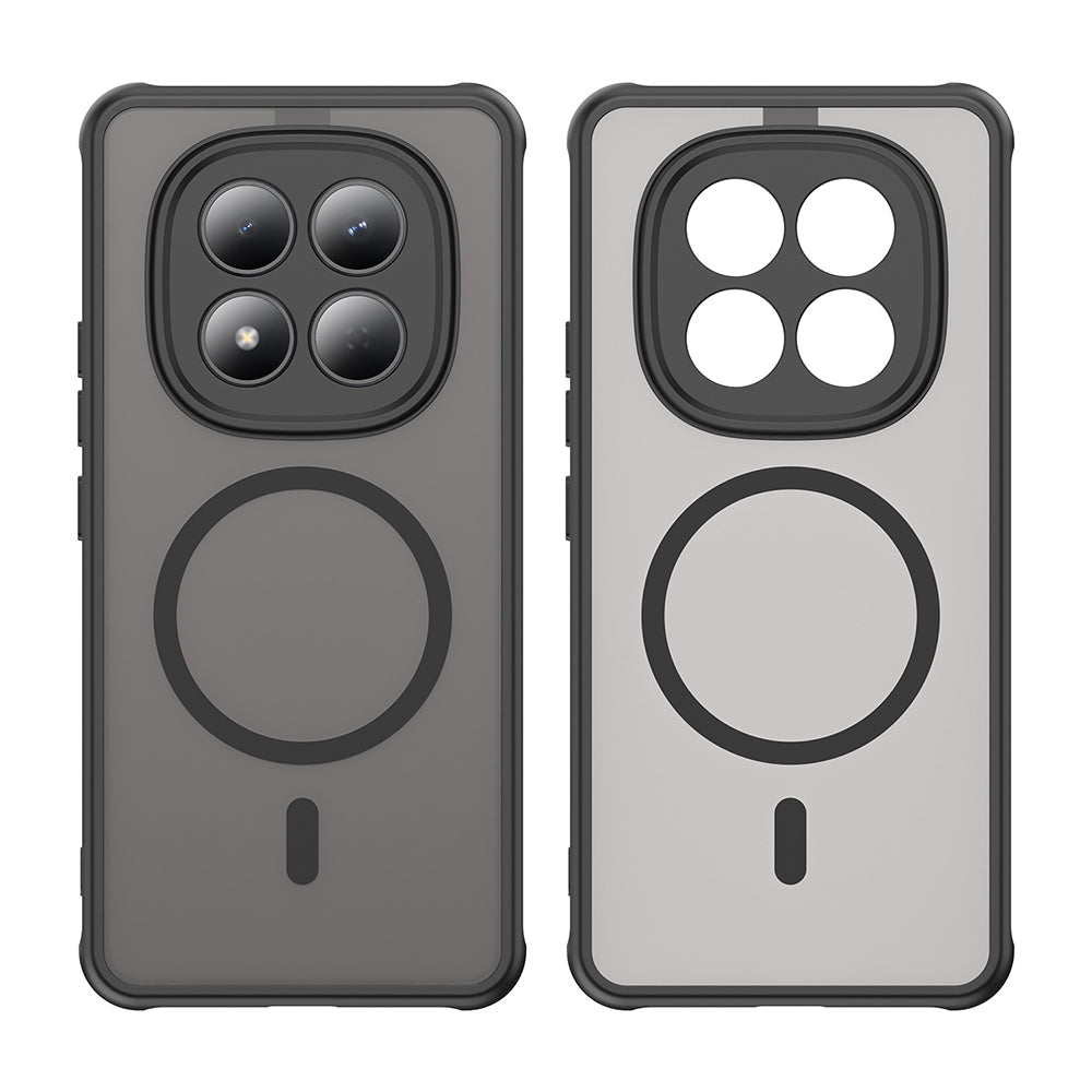 MagSafe tok Xiaomi Redmi Note 15 Pro 4G-hez, Techsuit, HaloFrost II, Fekete