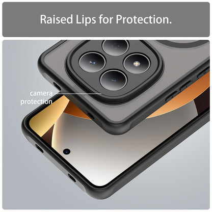 MagSafe tok Xiaomi Redmi Note 15 Pro 4G-hez, Techsuit, HaloFrost II, Fekete