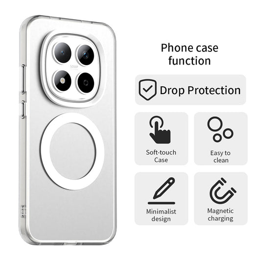 MagSafe tok Xiaomi Redmi Note 15 Pro 5G-hez, Techsuit, CandyCase, Fehér