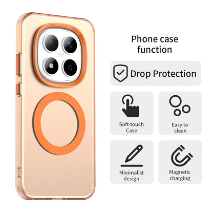 MagSafe tok Xiaomi Redmi Note 15 Pro 5G-hez, Techsuit, CandyCase, Narancssárga