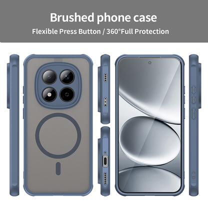 MagSafe tok Xiaomi Redmi Note 15 Pro 5G-hez, Techsuit, HaloFrost II, Tengerészkék