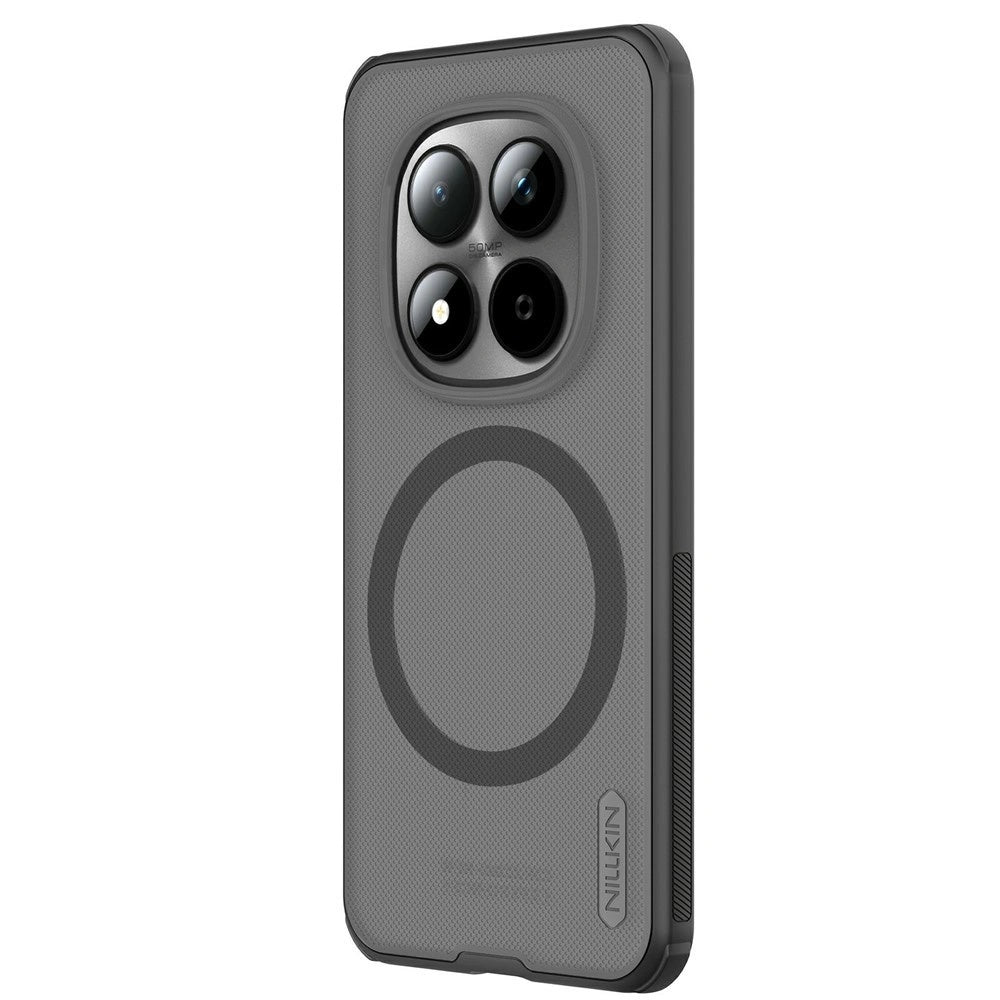 MagSafe tok Xiaomi Redmi Note 15 Pro+ 5G-hez, Nillkin, Super Shield Pro, Fekete Átlátszó
