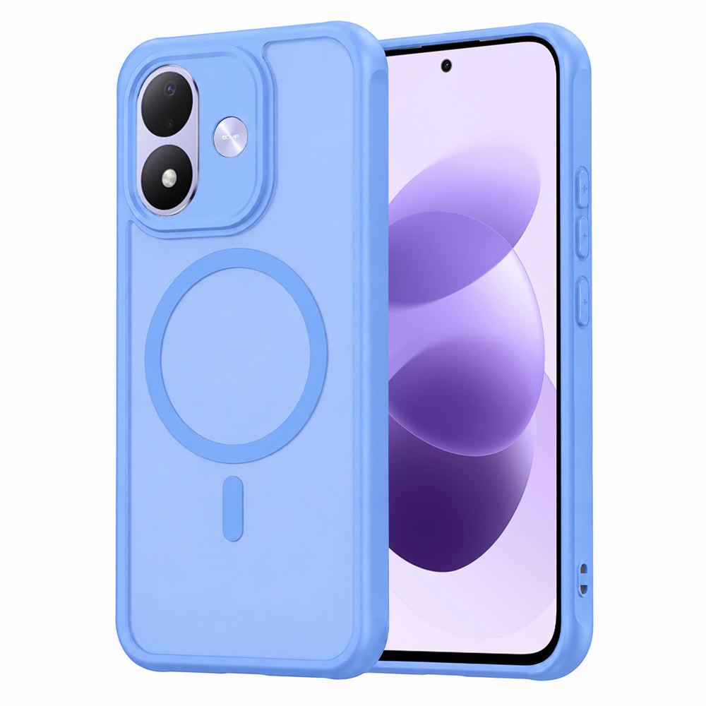 MagSafe tok Xiaomi Redmi Note 17 4G / Note 17 5G készülékhez, Techsuit, HaloFrost II, kék