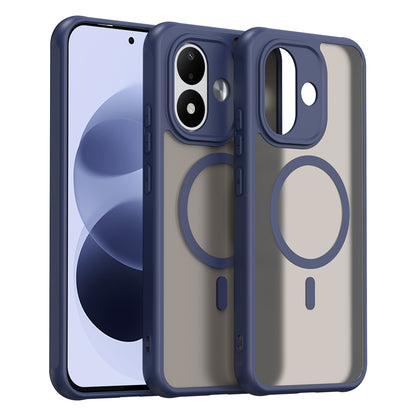MagSafe tok Xiaomi Redmi Note 17 4G / Note 17 5G készülékhez, Techsuit, HaloFrost II, sötétkék