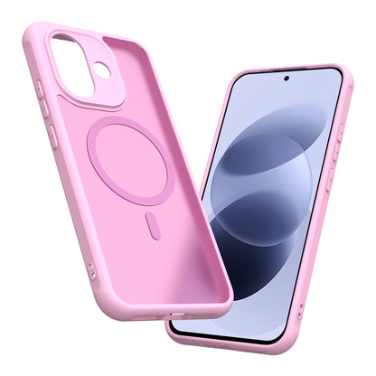 MagSafe tok Xiaomi Redmi Note 17 4G / Note 17 5G készülékhez, Techsuit, HaloFrost II, rózsaszín