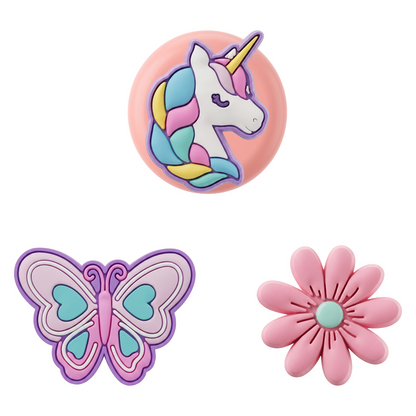 OEM Butterfly tok Apple AirTaghez, 3 darabos készlet, Többszínű
