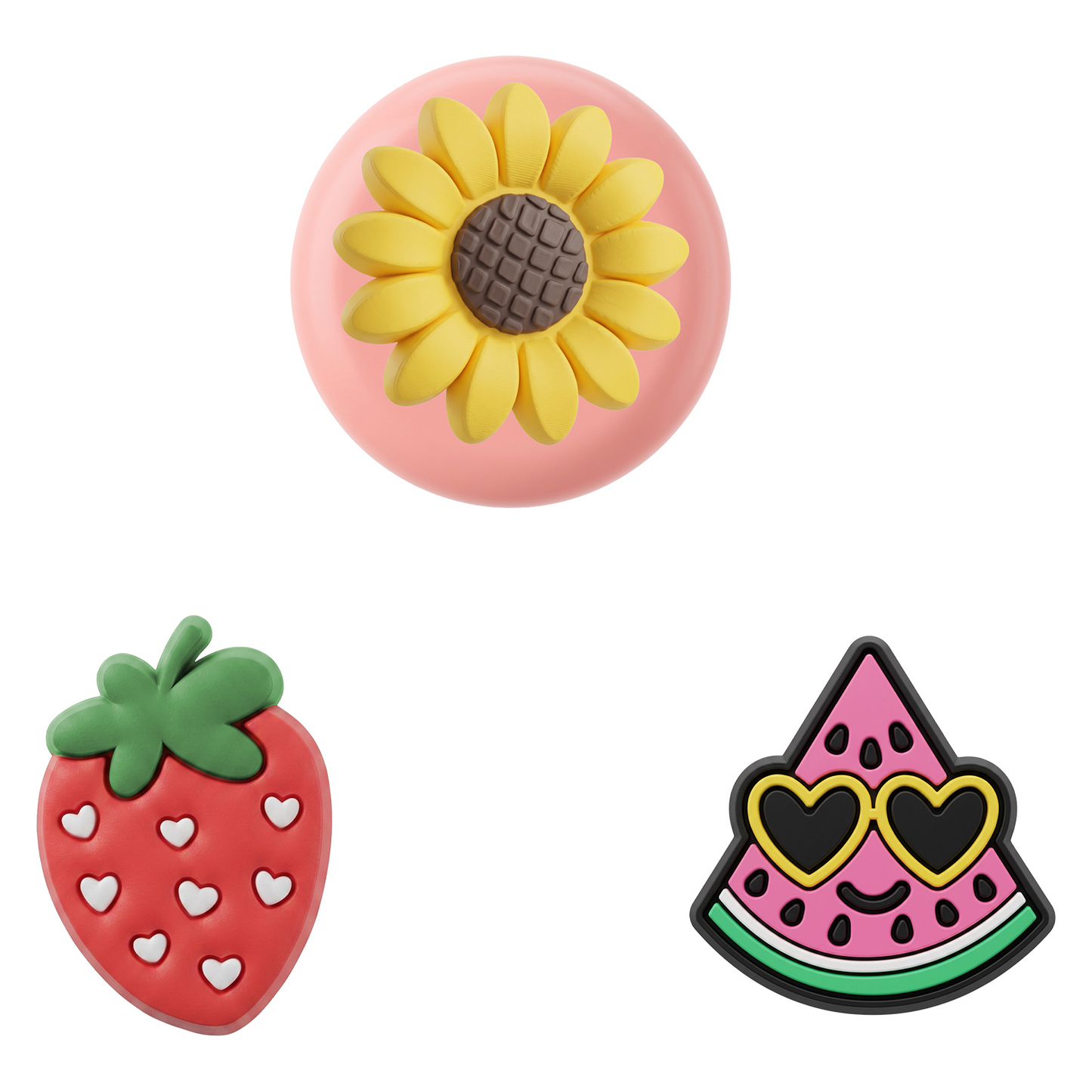 OEM Fruit tok Apple AirTag-hoz, 3 darabos készlet, Többszínű
