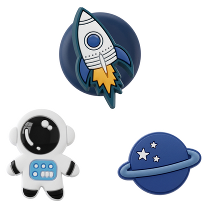 OEM Space tok Apple AirTag-hoz, 3 darabos készlet, Többszínű