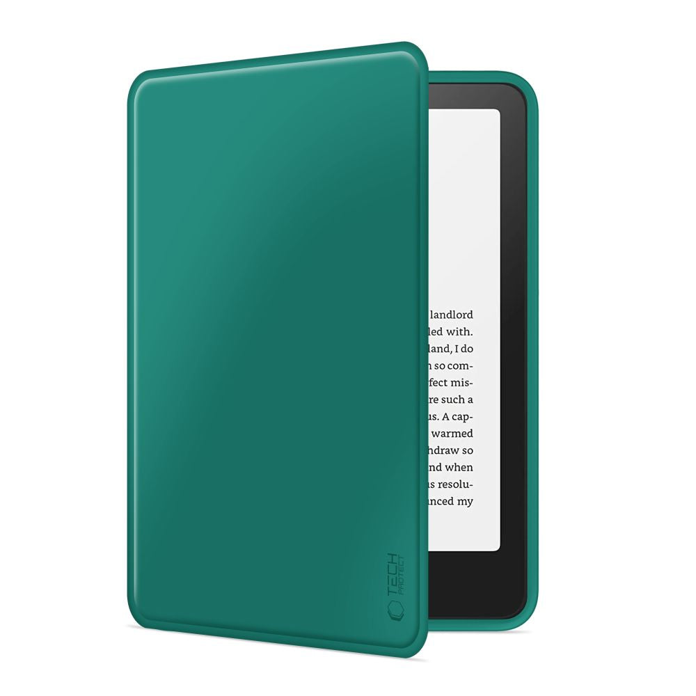 Tokozás az Amazon Kindle Paperwhite 6 hüvelykeshez, Tech-Protect, SmartCase, Zöld
