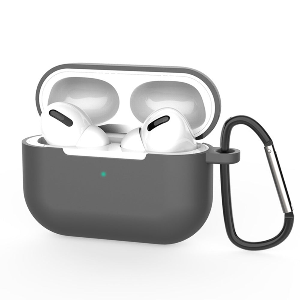 Techsuit szilikon tok Apple AirPods Pro 3-hoz, szürke