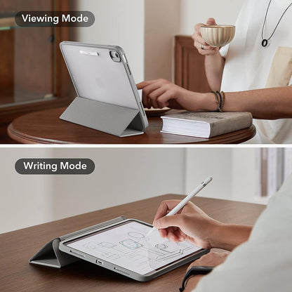 Tok Apple iPad (2025) / (2022) készülékhez, ESR, Ascend Hybrid, Szürke