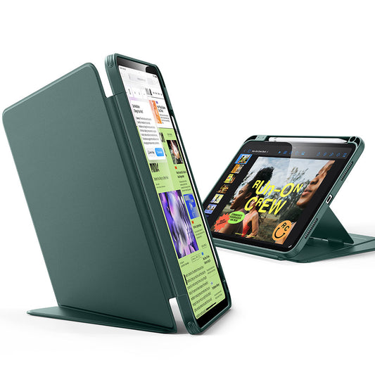 Tokozás az Apple iPadhez (2025) / (2022), ESR, Flip Hybrid ceruzatartóval, Zöld