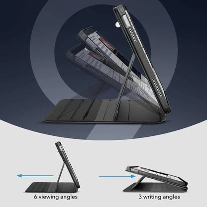 Tok Apple iPad (2025) / (2022) készülékhez, ESR, Shift, Fekete