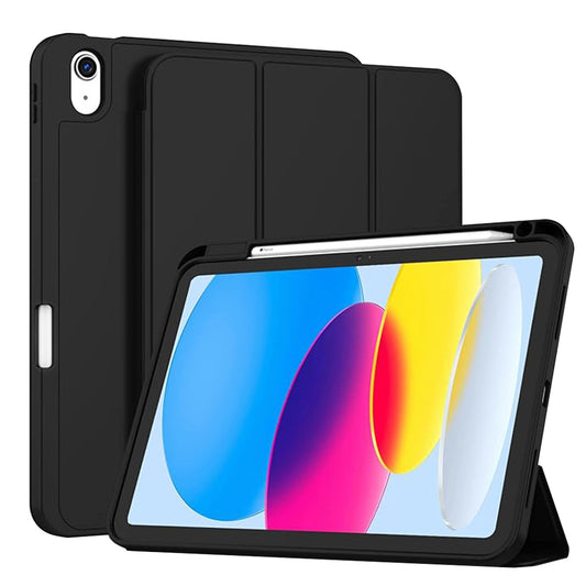 Tok Apple iPad (2025) / (2022) számára, Techsuit, Flex Trifold, Fekete