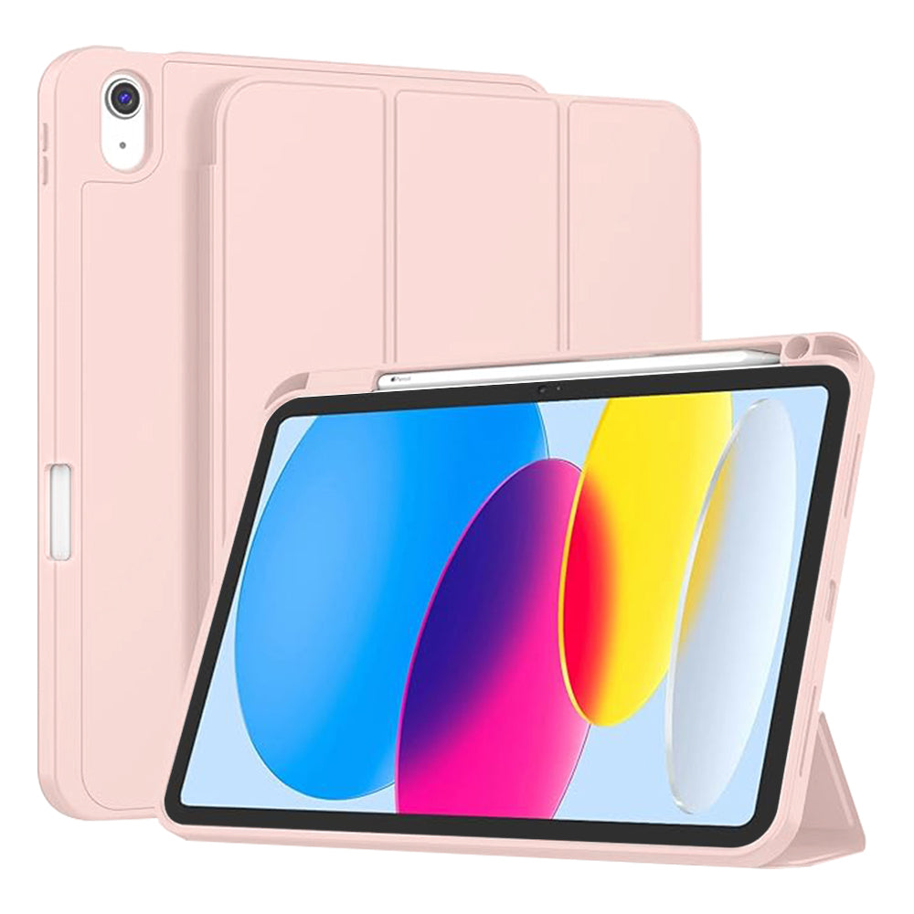 Tok Apple iPad (2025) / (2022) számára, Techsuit, Flex Trifold, Rózsaszín