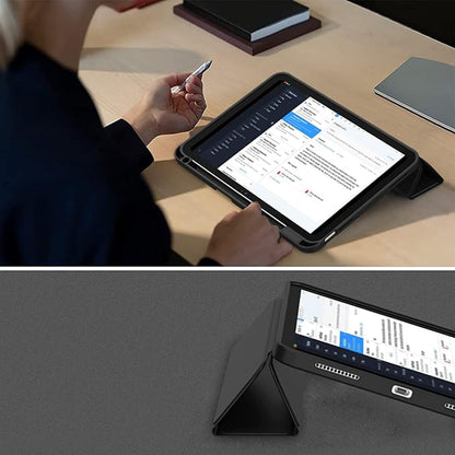 Tok Apple iPad (2025) / (2022) számára, Techsuit, Flex Trifold, Rózsaszín