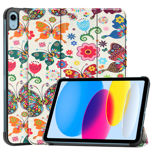 Tok Apple iPad (2025) / (2022) számára, Techsuit, FoldPro Butterfly, Többszínű