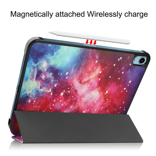 Tok Apple iPad (2025) / (2022) számára, Techsuit, FoldPro Butterfly, Többszínű