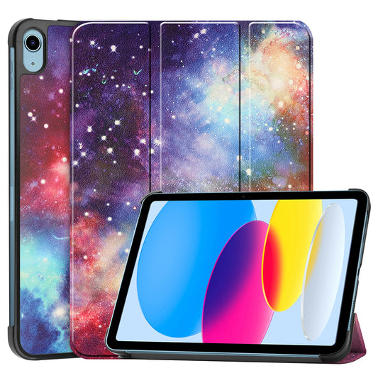 Tok Apple iPad (2025) / (2022) számára, Techsuit, FoldPro Galaxy, Többszínű