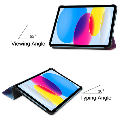 Case for Apple iPad (2025) / (2022), Techsuit, FoldPro Starry Night, Multicolor