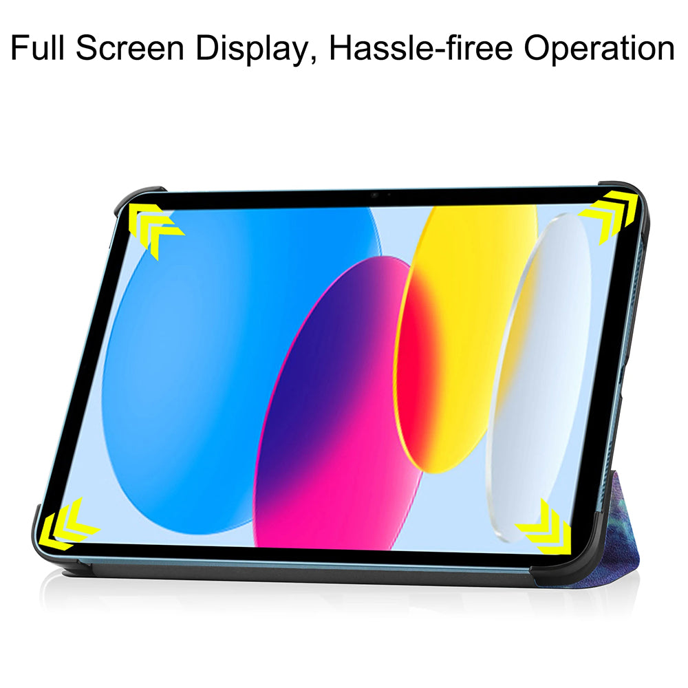 Tok Apple iPad (2025) / (2022) számára, Techsuit, FoldPro Unicorn, Többszínű