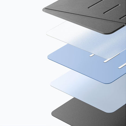 Apple iPad (2025) / (2022) tok, ESR, Flip Hybrid, Fekete, Újracsomagolt