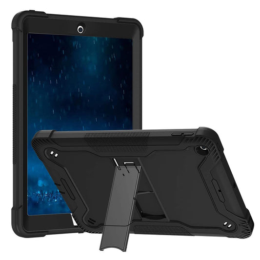 Tok Apple iPad 9.7 (2018) / 9.7 (2017) számára, Techsuit, Rugged TabShell, Fekete