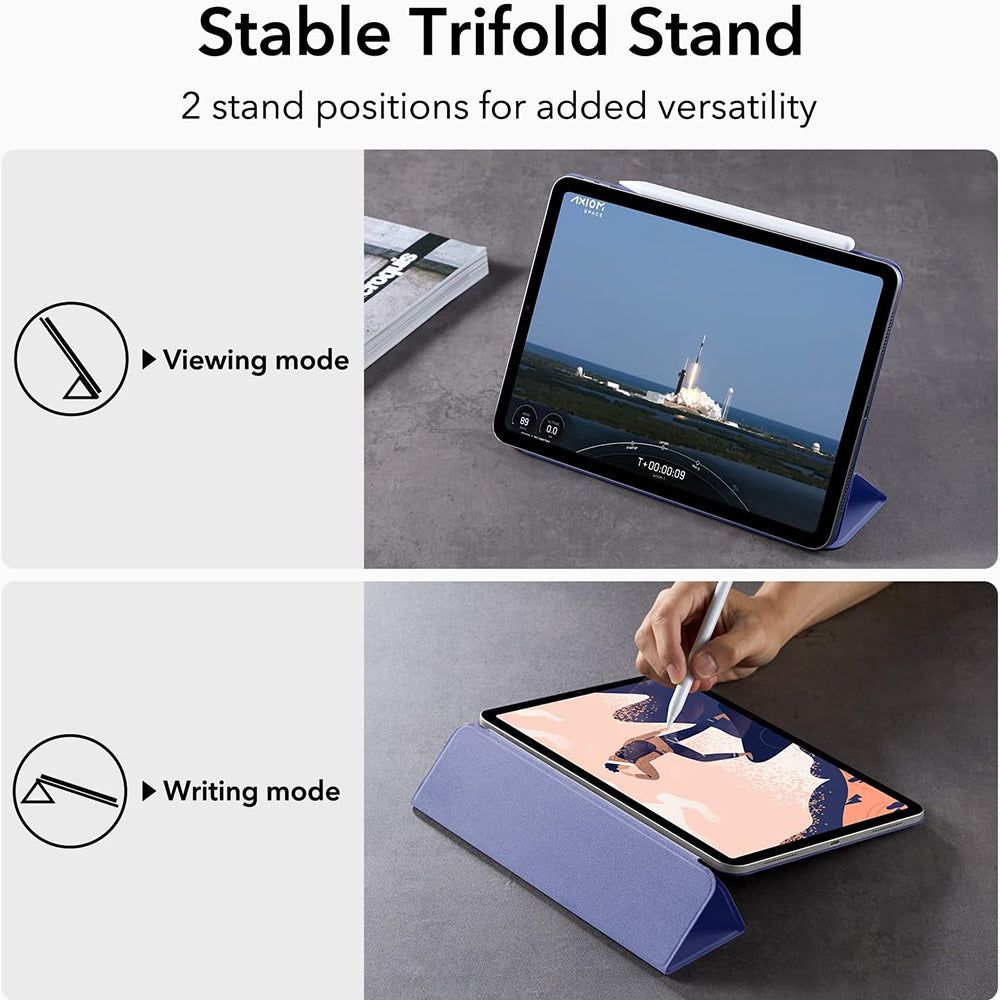 Tok Apple iPad Air 11-hez (2024) / Air (2022) / Air (2020) / Pro 11 (2018), ESR, Rebound, Lila