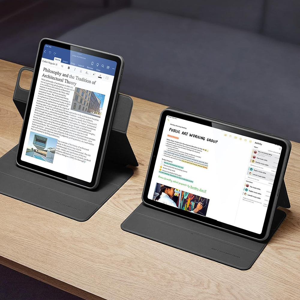 Tok az Apple iPad Air 11 (2026) / iPad Air 11 (2025) / Air 11 (2024) / Air (2022) / Air (2020) készülékekhez, ESR, Rebound Hybrid, Zöld Szatén