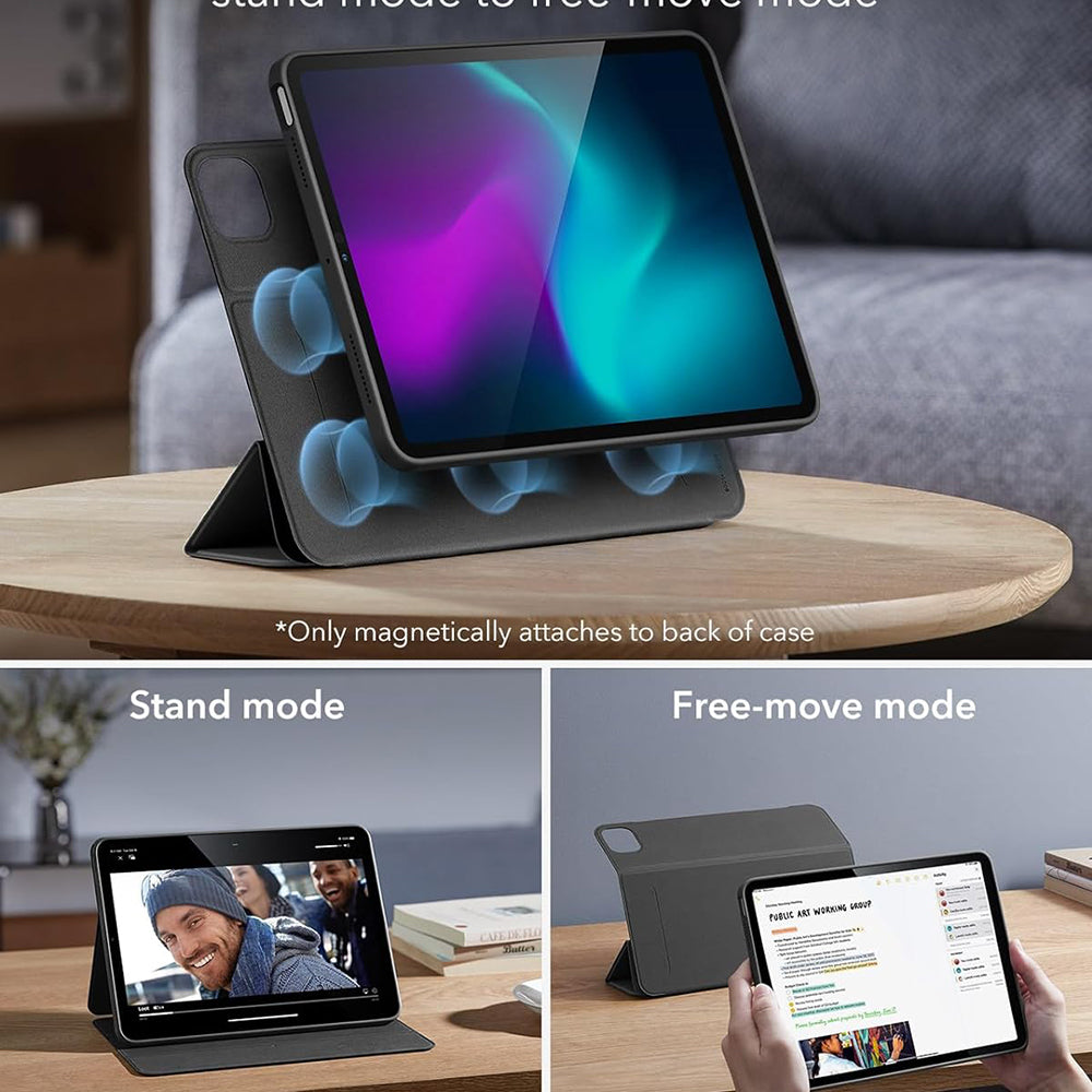 Tok az Apple iPad Air 11 (2026) / iPad Air 11 (2025) / Air 11 (2024) / Air (2022) / Air (2020) készülékekhez, ESR, Rebound Hybrid, Zöld Szatén