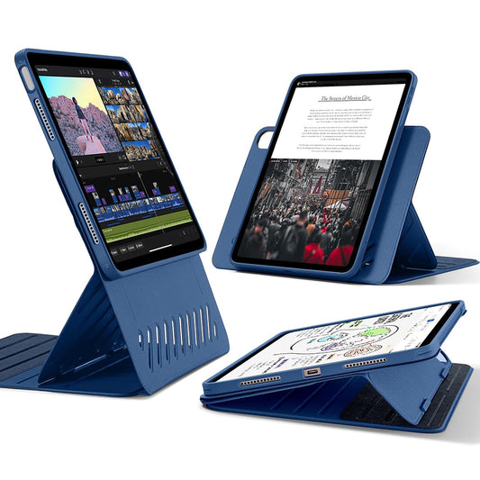 Tok Apple iPad Air 11 (2025) / Air 11 (2024) / Air (2022) / Air (2020) készülékhez, ESR, Shift, Kék