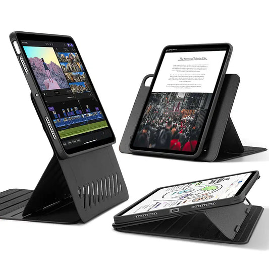 Tok Apple iPad Air 11 (2025) / Air 11 (2024) / Air (2022) / Air (2020) készülékhez, ESR, Shift, Fekete