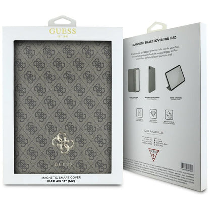 Tok Apple iPad Air 11 (2026) / iPad Air 11 (2025) / Air 11 (2024) számára, Guess, 4G Nagy Logó, Barna