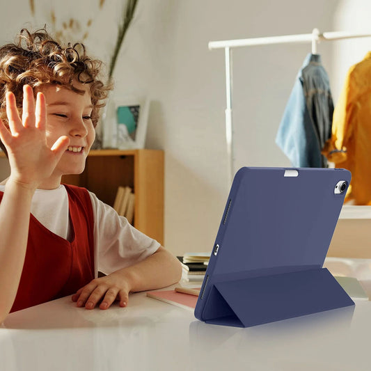 Tok Apple iPad Air 11 (2026) / iPad Air 11 (2025) / Air 11 (2024) készülékhez, Techsuit, Flex Trifold, Matcha zöld