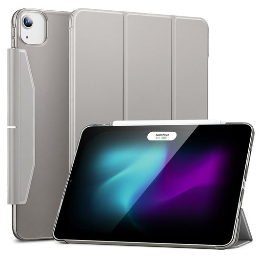 Tok Apple iPad Air 13 (2026) / Air 13 (2025) / Air 13 (2024) számára, ESR, Ascend Trifold, Szürke Szatén