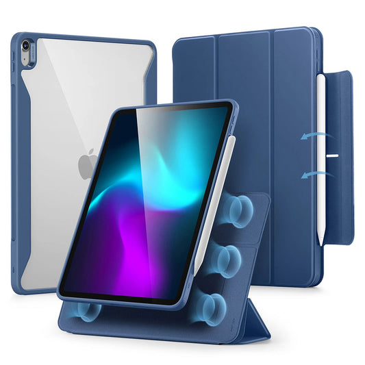Tok Apple iPad Air 13 (2026) / Air 13 (2025) / Air 13 (2024) számára, ESR, Rebound Hybrid, Tengerészkék