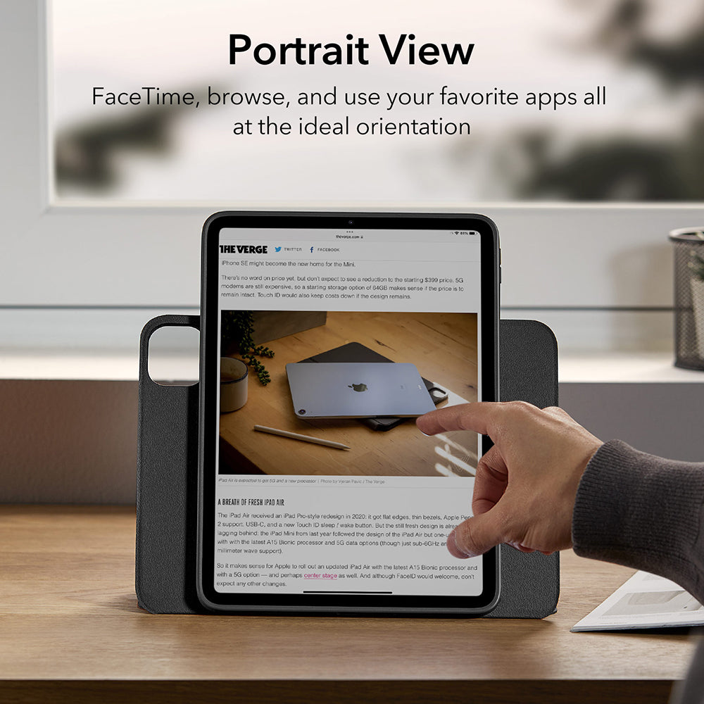 Tok Apple iPad Air 13 (2025) / Air 13 (2024) készülékhez, ESR, Shift, Lila