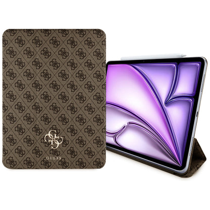 Tok Apple iPad Air 13 (2025) / Air 13 (2024) készülékhez, Guess, 4G Nagy Logó, Barna