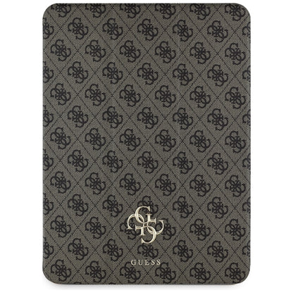 Tok Apple iPad Air 13 (2025) / Air 13 (2024) készülékhez, Guess, 4G Nagy Logó, Barna