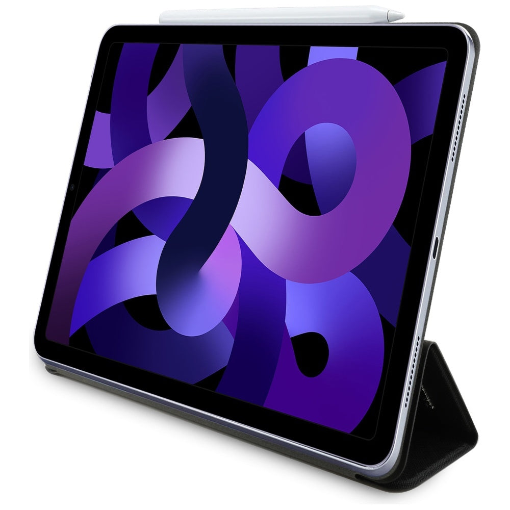 Tok Apple iPad Air 13 (2026) / Air 13 (2025) / Air 13 (2024) számára, Karl Lagerfeld, Saffiano Karl & Choupette, Fekete