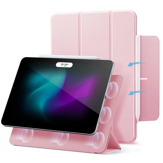 Tok Apple iPad Air 13 (2025) / Air 13 (2024) / Pro 12.9 (2022) / Pro 12.9 (2021) / Pro 12.9 (2020) készülékhez, ESR, Rebound, Rózsaszín