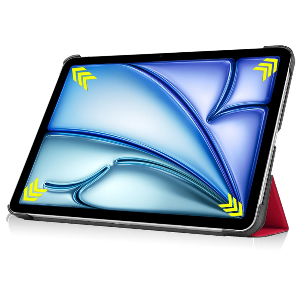 Tok Apple iPad Air 13 (2026) / Air 13 (2025) / Air 13 (2024) számára, Techsuit, FoldPro, Piros